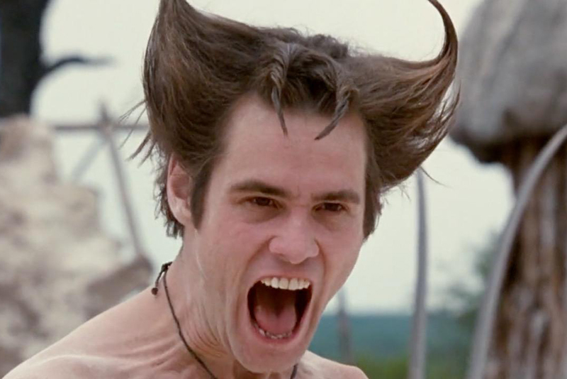 here are ten unscripted movie scenes with Jim Carrey that made the cut.Jim Carrey...