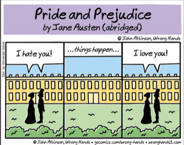 Cartoonist Illustrates Funny Spoilers Of Classic Literature Tales 3