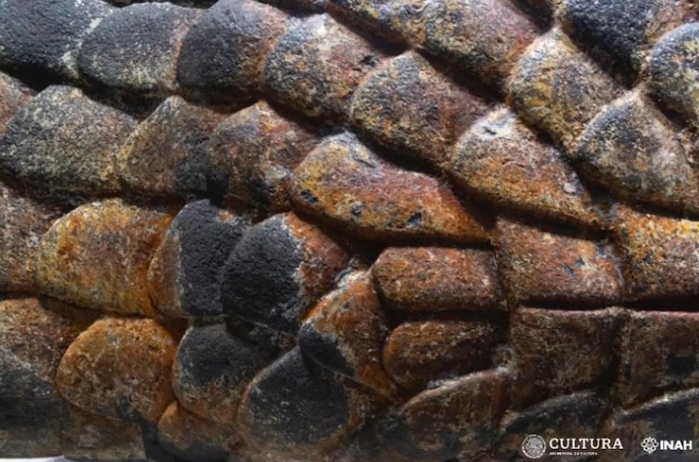 Giant Aztec Snake Head Sculpture Uncovered After Mexico Earthquake