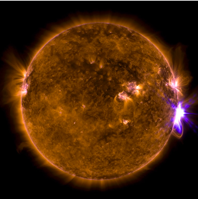 Largest Solar Flare Eruption Seen From The Sun In Years 2