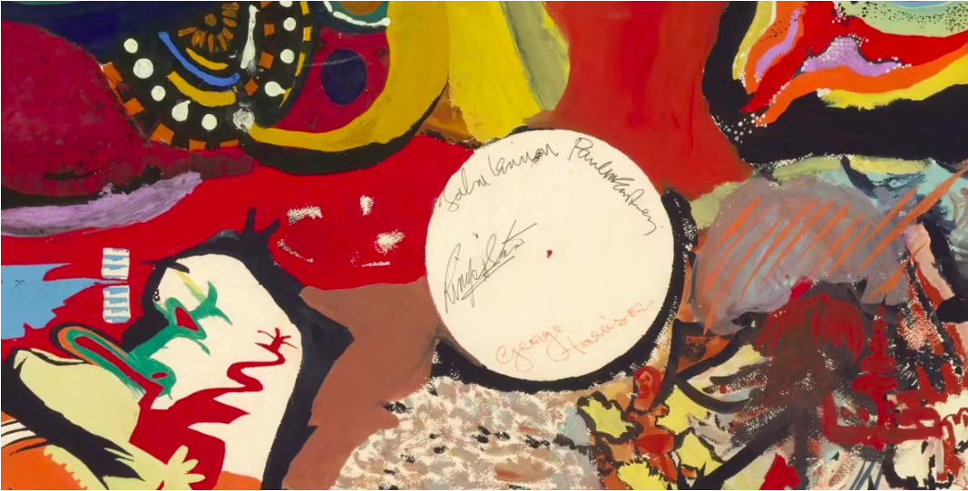 Painting Created By All Four Members Of The Beatles Sells For Almost $2 Million 2
