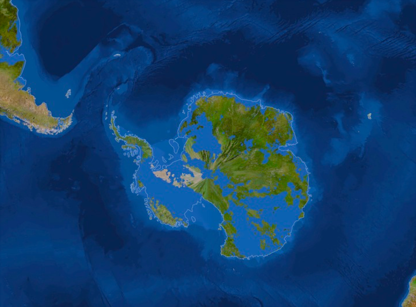What The Earth Would Look Like If All The Ice Was Melted 3