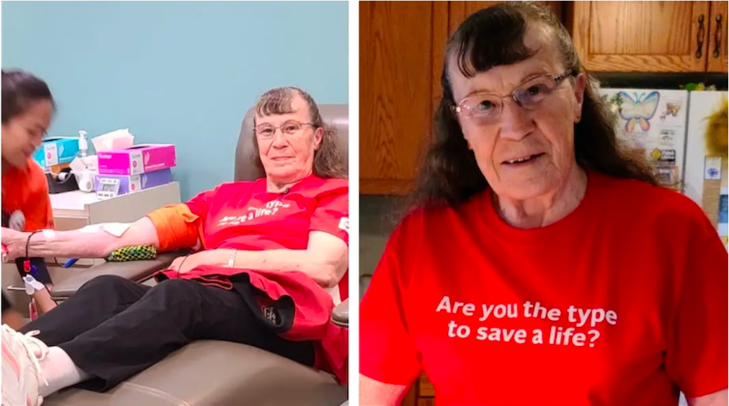 81-Year-Old Woman Has Beaten The Record For The Most Blood Donated In ...