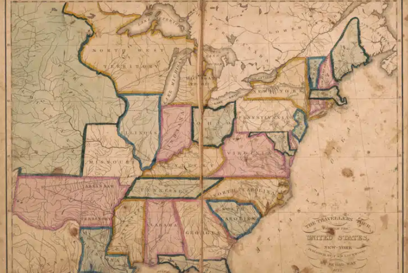 Oldest Board Game In America Teaches 19th Century Geography 2