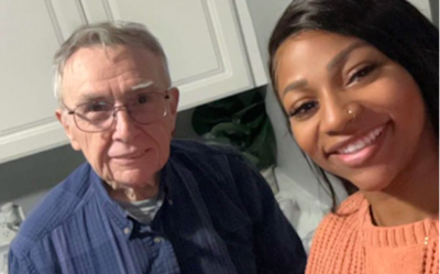 Widowed Man Finds His New Forever Family In His Neighbours