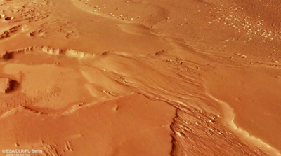 Water Ice Deposits Discovered On Mars