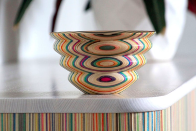Two Artist Brothers Brings New Life To Colourful Skateboards By Creating Mesmerising Objects