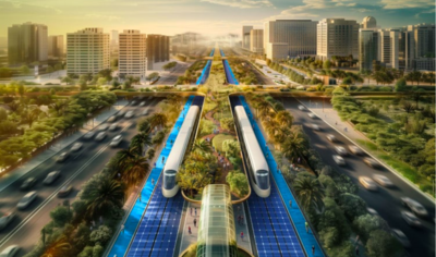 Dubai Highway To Become The Greenest In The World Including 100% Solar-Powered Trams