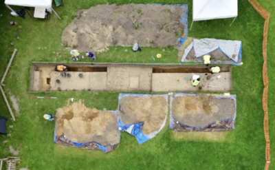 Ancient Roman Road Discovered Under Schoolyard In English Village