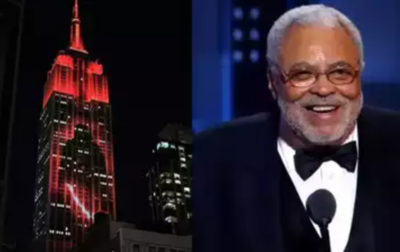 Empire State Building Honours James Earl Jones With Projection Of Darth Vader