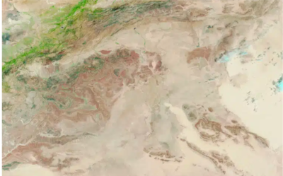 NASA Satellite Captures Sight Of Sahara Dessert Turning Green Due To Heavy Rainfall
