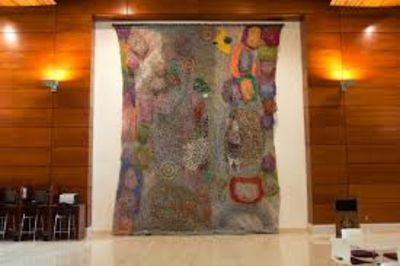 Incredible Bead Installation Of 500 Pounds Represents Cross-Cultural Dialogue Between U.S. and Senegal