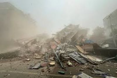 Massive Destruction By 7.7 Magnitude Earthquake That Struck Myanmar Caught On Video