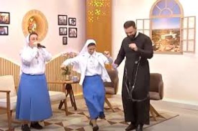 A Beatboxing Nun's Unplanned Performance on Brazilian TV Goes Viral