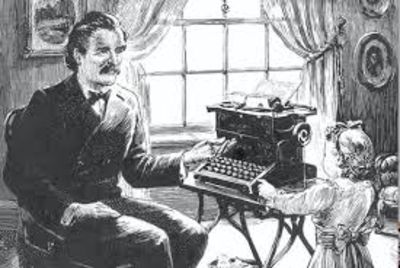 The First Author Who Wrote a Novel Using a Typewriter