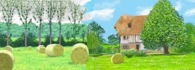 Work By David Hockney Displayed For First Time In London Gallery