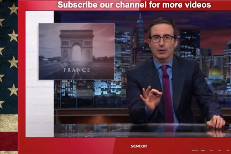 Video: John Oliver Has A Profane Message To Paris Attackers: ' F**k Those Arseholes!' 1