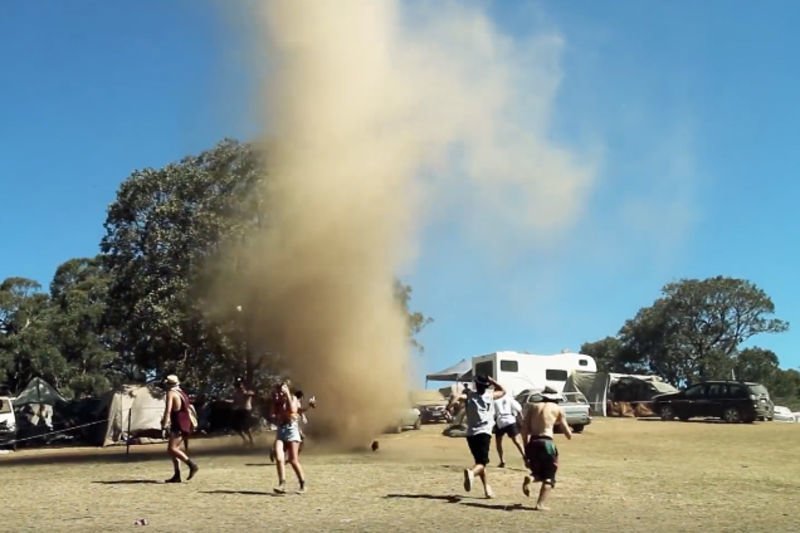Video: Meanwhile In Australia... Baked Ravers Treated To A Whirlwind Experience Of Note! 1