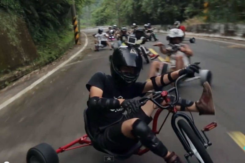 Video: Meanwhile In Taiwan... Public Roads Get Owned With Drift Trikes! 1