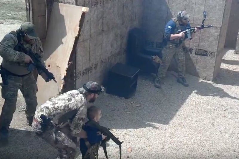 Video: 6-year-old Boy With Rare Genetic Neuromuscular Disorder Lives His Dream Of Being A Navy Seal. 1