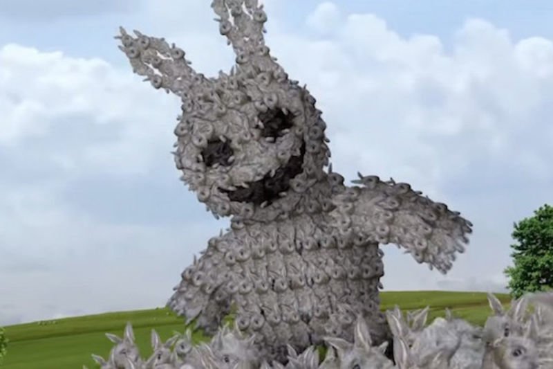 Video: Strap In And Let The Weirdness Wash Over You You Like A Bong Hit! ' Rabbits Multiply In '7 Billion', A Wonderfully Surreal Animated Short By Cyriak! 1