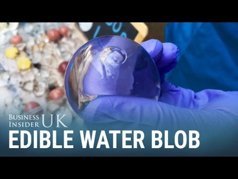 Video: Edible Water Orbs Can Help Reduce Plastic Bottles. 1