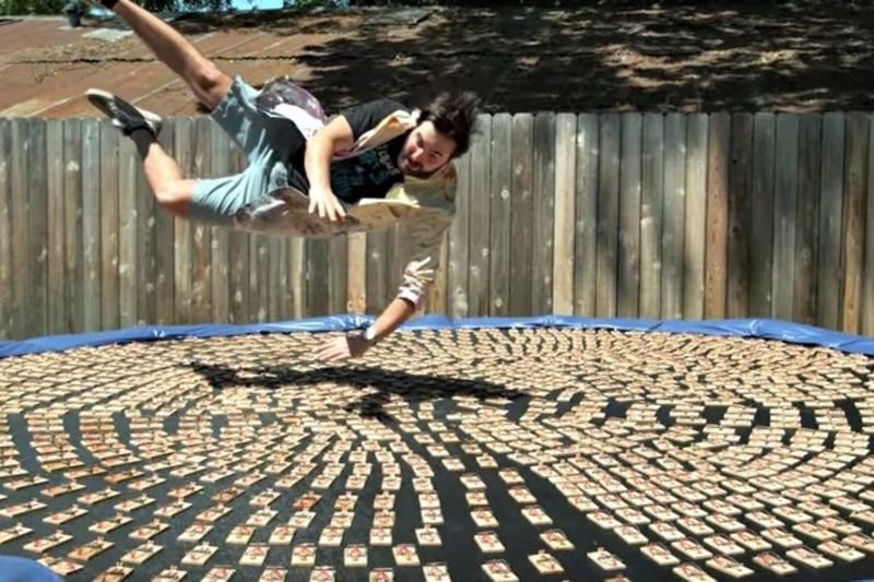 Video: 1000 Mousetraps...one Trampoline...watch The Slow Mo Guys Back In Action! 1