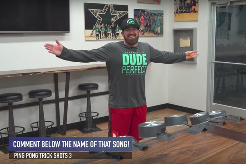 Video: Ping Pong Trick Shots! 1