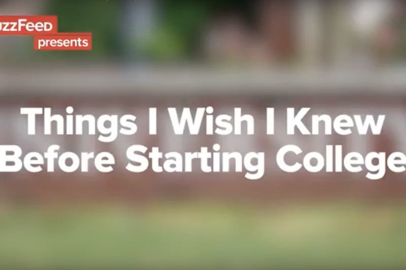 Video: Things You Wish You Knew Before Starting College 1