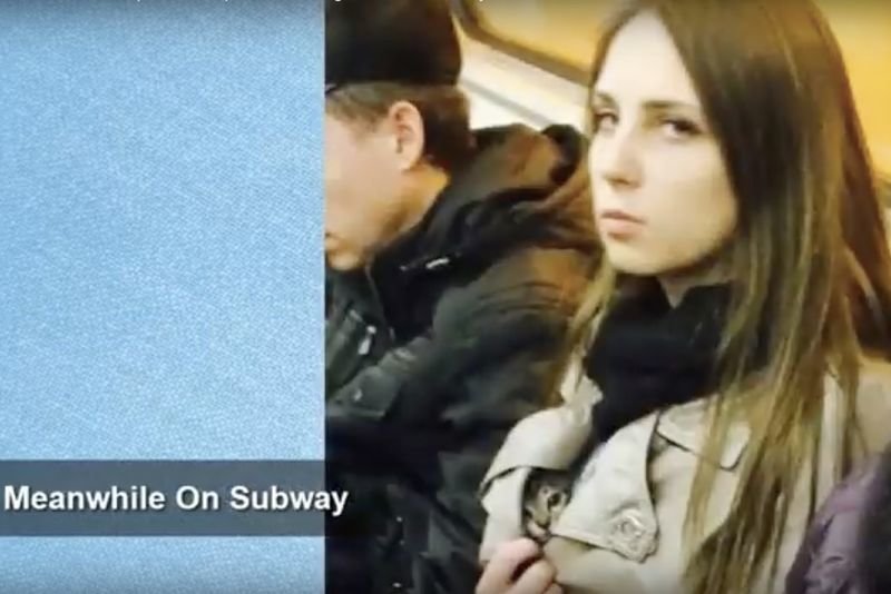Video: The Strangest People Ever Seen On The Subway! 1