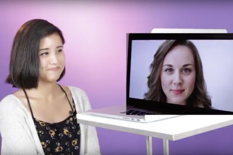 Video: Awkward People Force Themselves To Make Eye Contact! 1