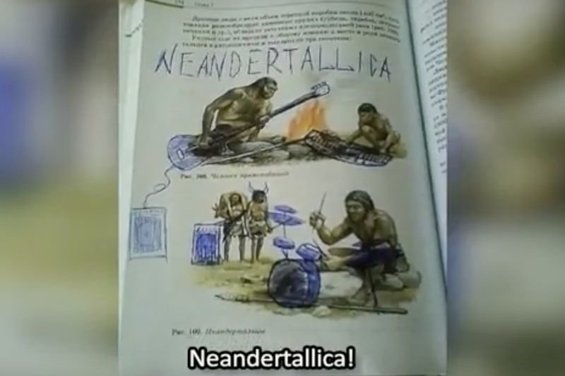 Video: Genius Vandalism In Textbooks By Bored Af Students! 1