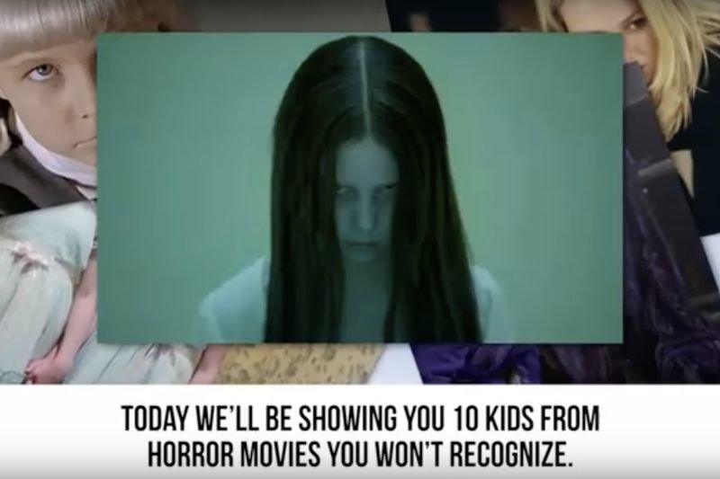 Video: 10 Children From Horror Movies You Won't Recognize Today! 1