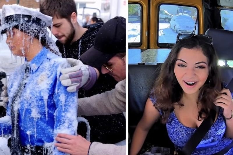 Video: This Taxi Prank Turns Nyc Into A Frozen Nightmare 1