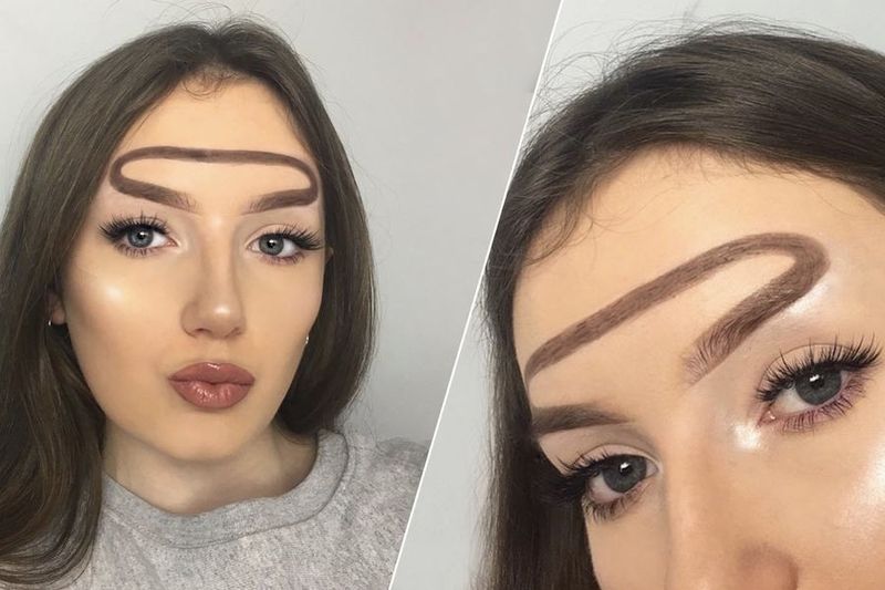 Video: Angelic Eyebrows – The Forehead Monobrow 1