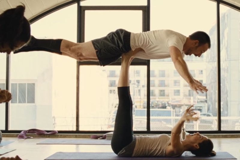 Video: Not Sure If Yoga Instructor... Or Just Feeling Us Up Inappropriately! 1
