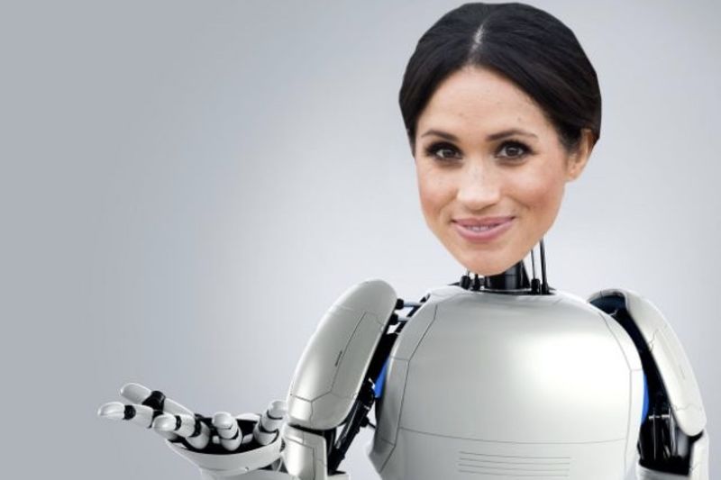 Video: The Robots Have Kidnapped Meghan Markle And Prince Harry! 1
