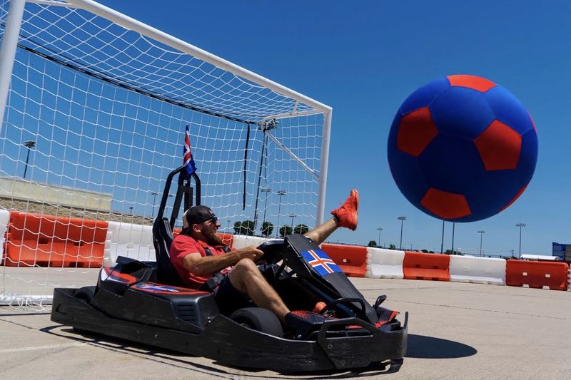 Video: Go Kart Soccer, Compliments Of Dude Perfect 1