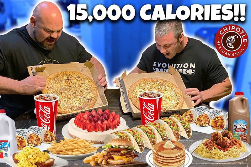 Strongman Brian Shaw Eats His Old Diet For a Day 1