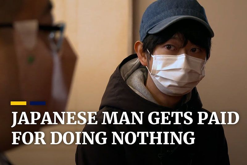 Japanese Man Gets Paid For Doing Nothing 1