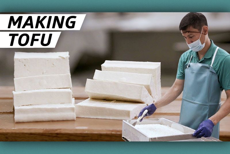 How Handmade Tofu Is Made 1