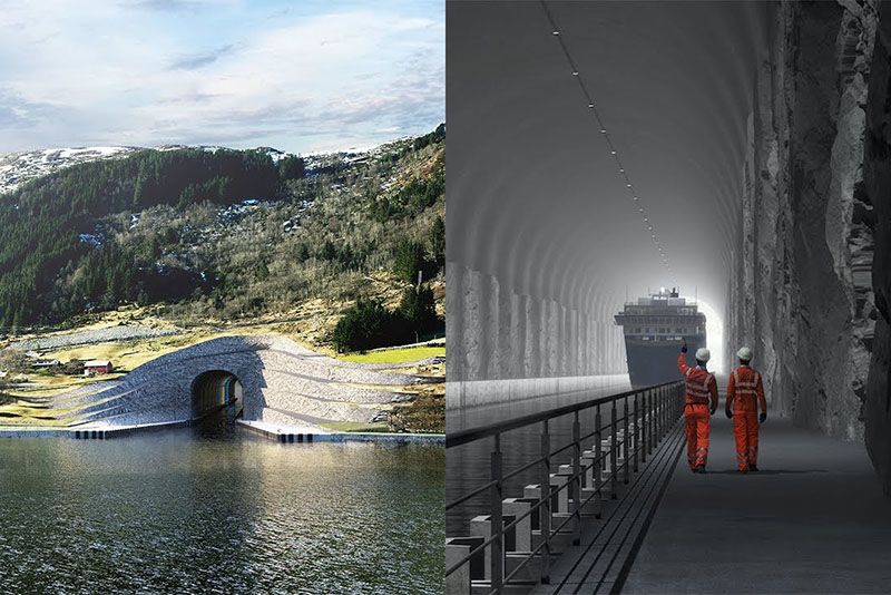 Norway To Build A Massive Tunnel For Ships 1