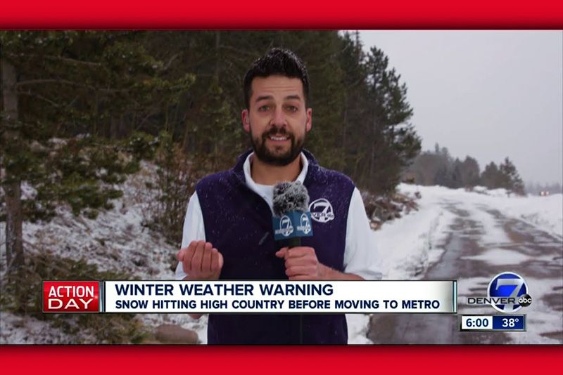 Weather Man Loses It On Live TV 1