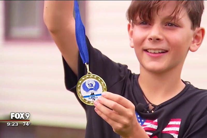9-Year-Old Accidentally Wins 10K Race After Taking Wrong Turn In 5K Race 1