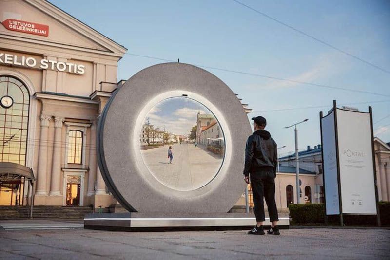 New Communication Portals Provide Real-Life Interaction With People 376 Miles Apart 1
