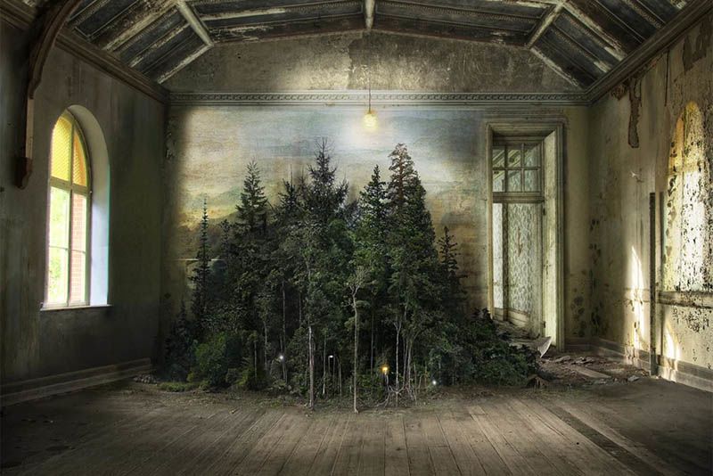 Artist Creates Photomontages Of Surreal Landscapes By Using Age-Old Techniques 1
