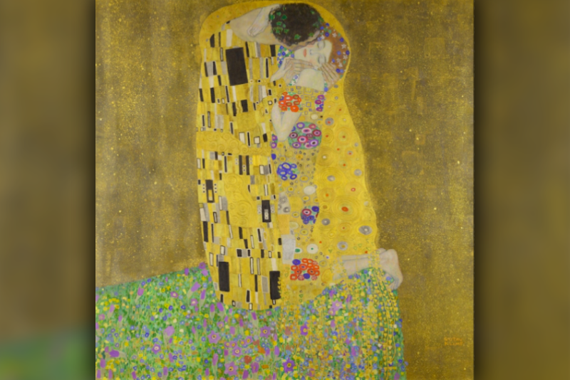 Background Story Of Artist Gustav Klimt's Symbolist Painting 'The Kiss' 1