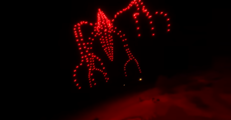 Halloweener Creatively Decorates Home With Inspiration From Stranger Things And Fascinating Drone Show 1