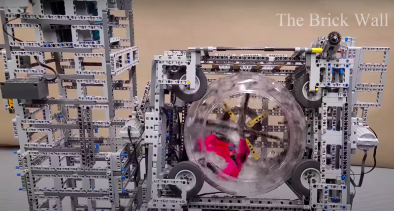 Incredible Automated LEGO Washing Machine 1