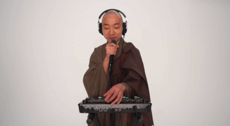 Buddhist Monk Creates Hypnotic Meditation Music While Beatboxing 1